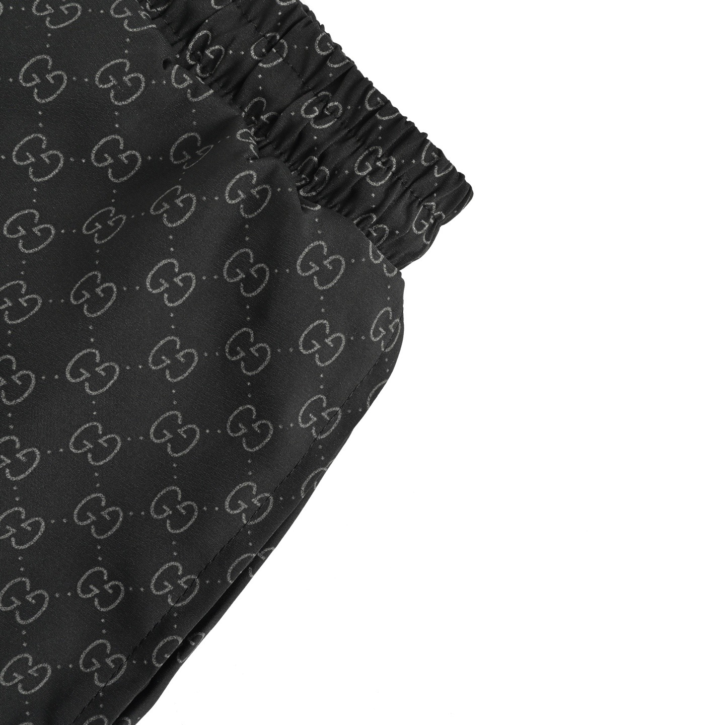 Gucci 25ss all-over logo beach shorts