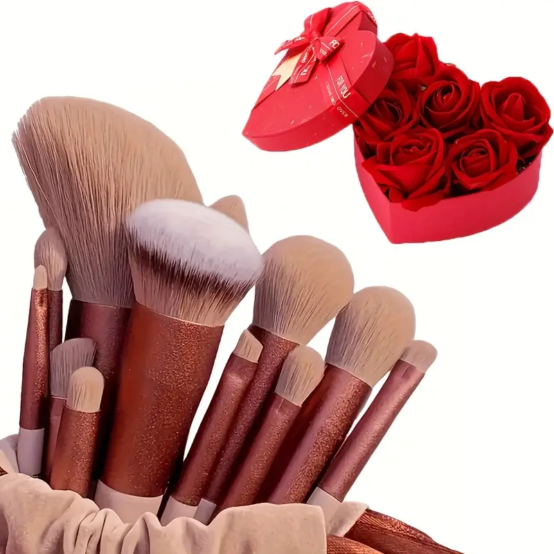 🌹🌹2025 Valentine's Day Gift-Professional Makeup Brush Set of 13