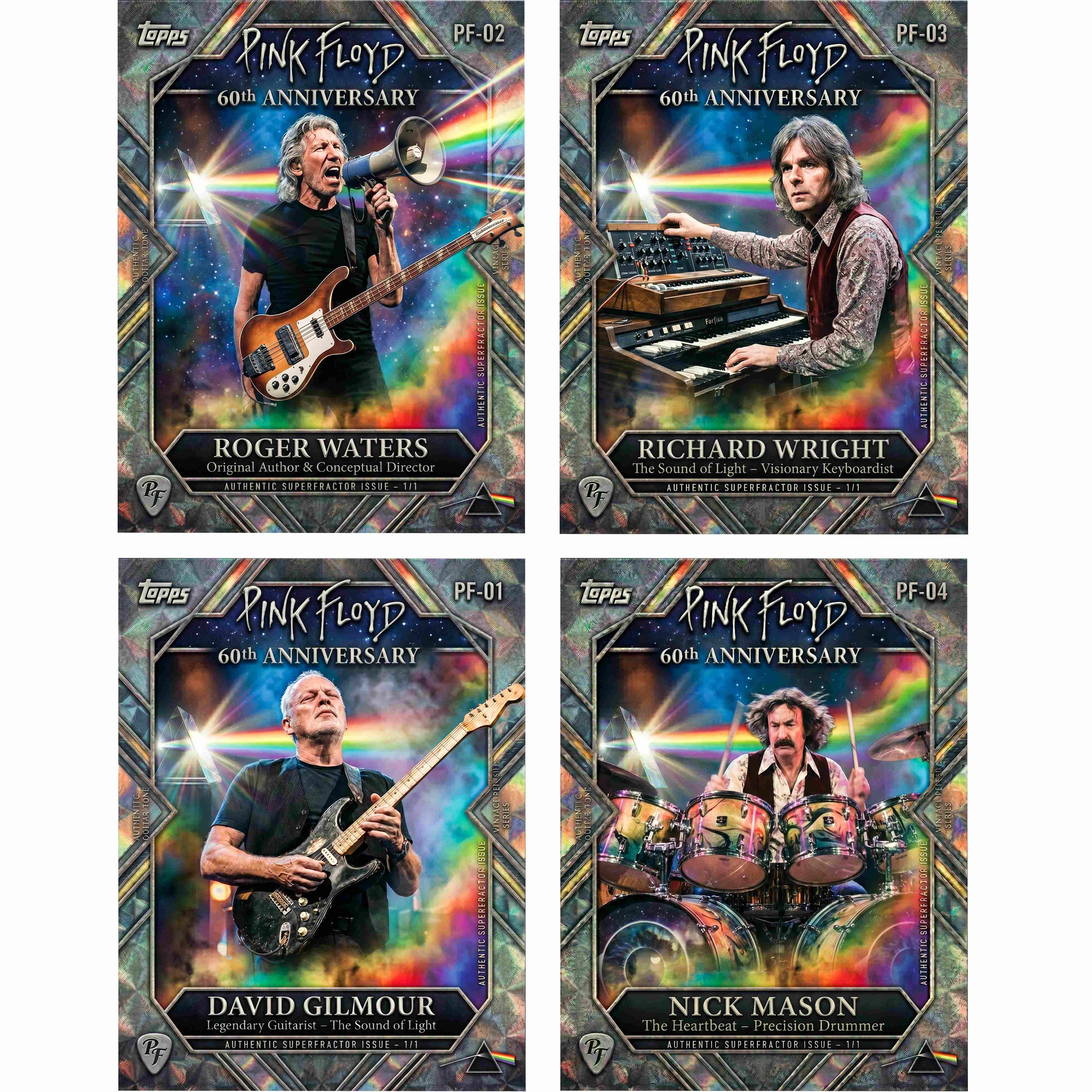 Pink Floyd 60th Collector Cards 🌈