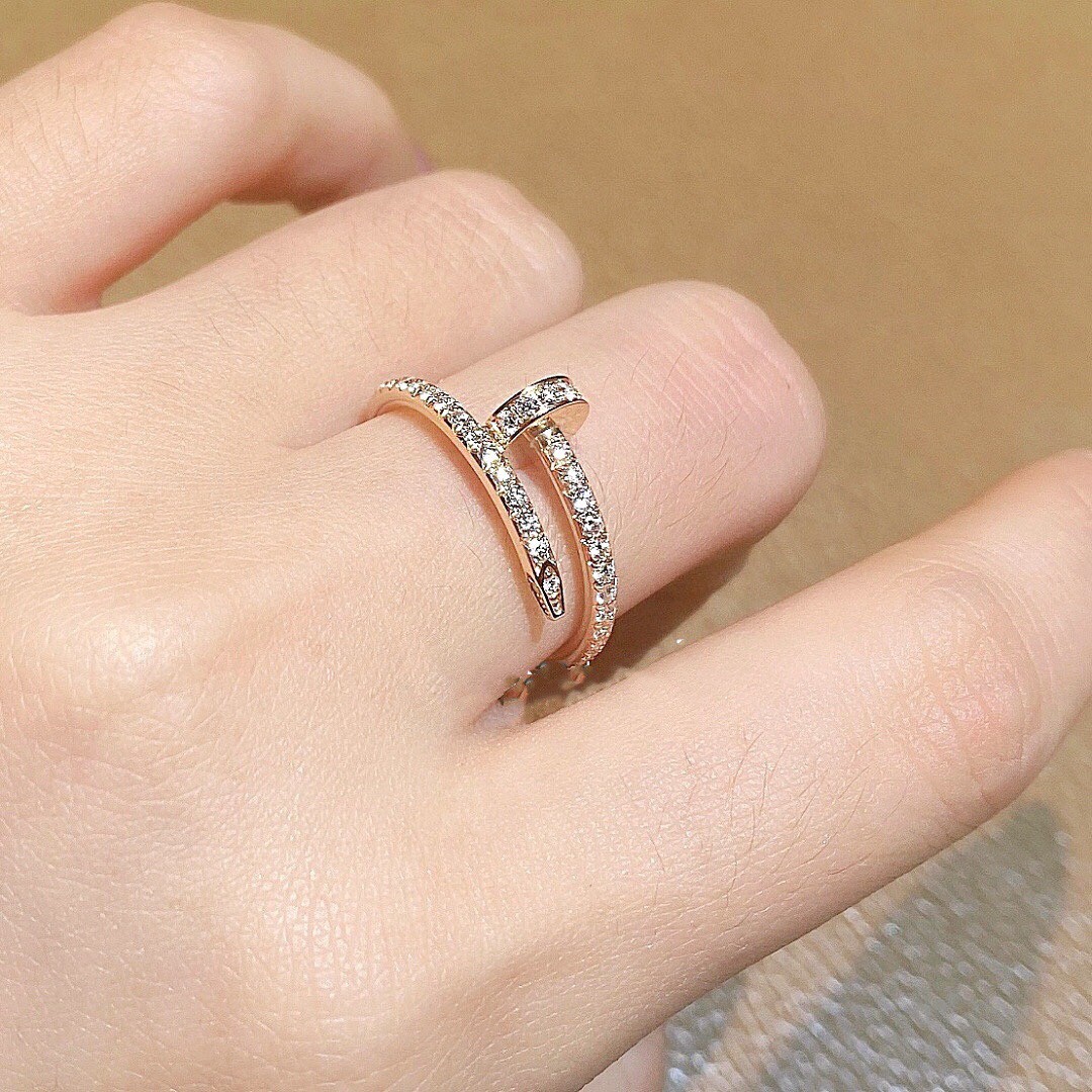 Cartier nail diamond ring