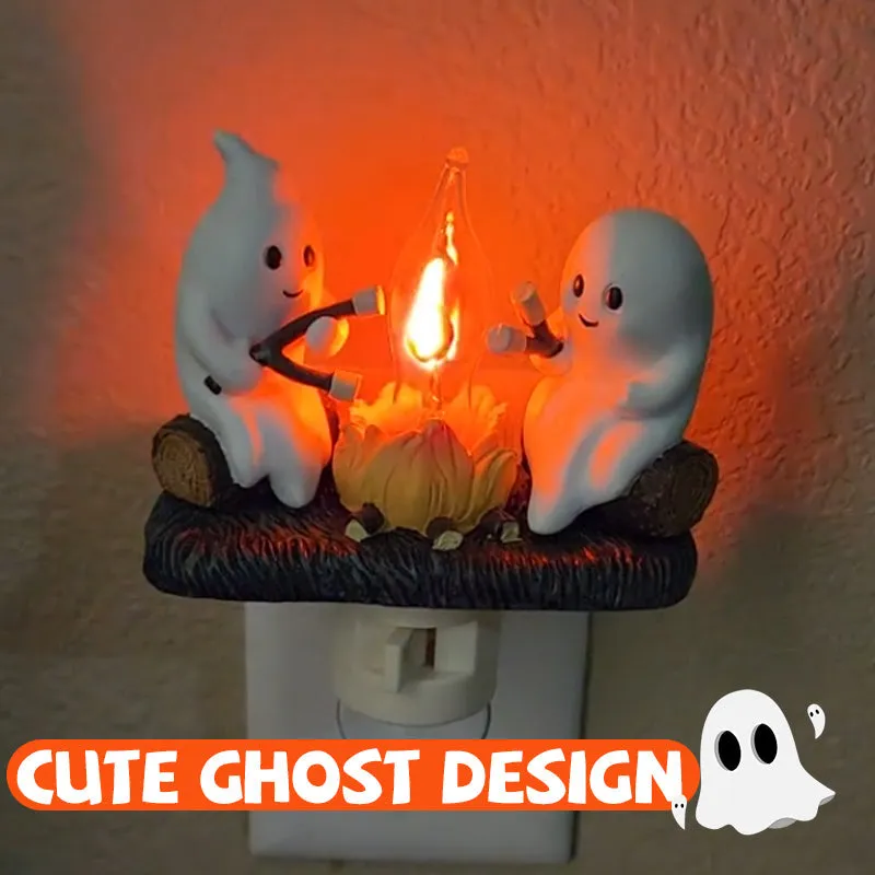 💥Daily Sales of 1000+🔥Ghost Campfire Flickering Nightlight✨🔥👻