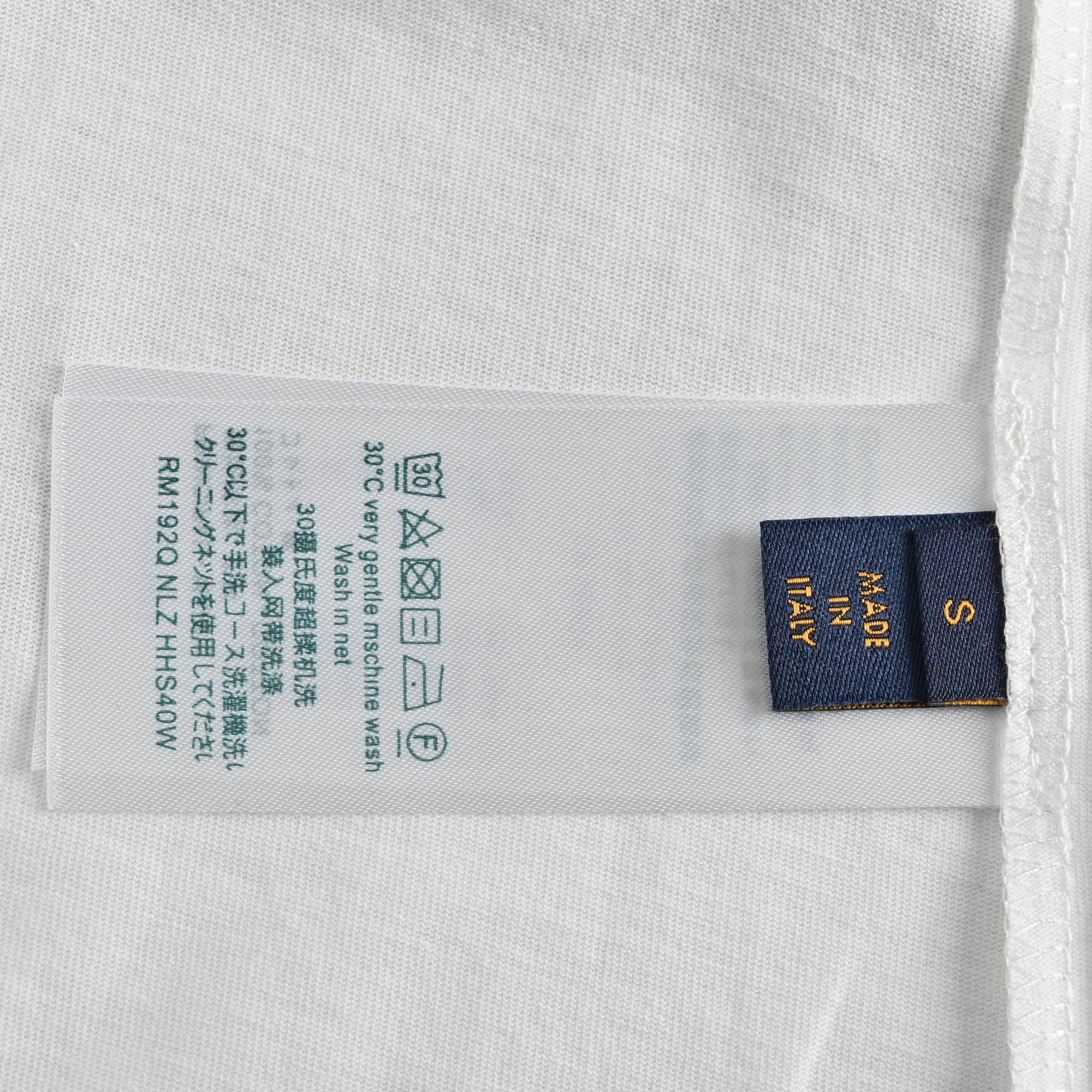 Louis Vuitton 23ss rainbow lettering short sleeves