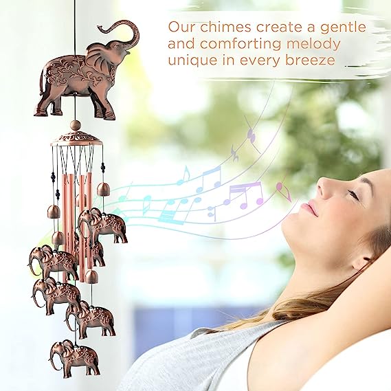 (🔥Last Day Promotion-SAVE 50% OFF)♬Vintage Metal Brass Animal Wind Chimes Garden Decorations-BUY 2 GET 10% OFF & FREE SHIPPING