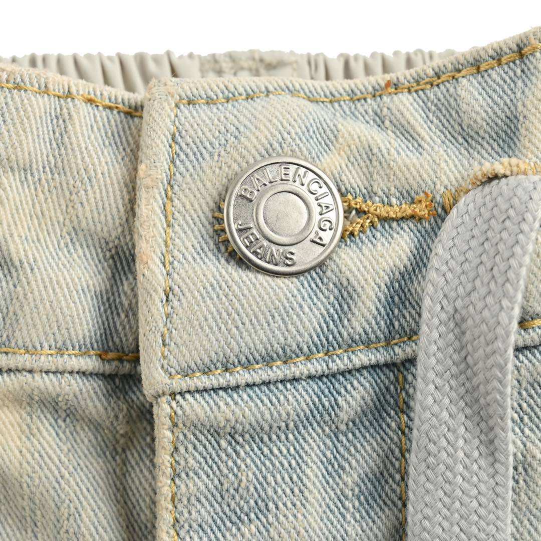 Balenciaga 25ss patchwork jeans