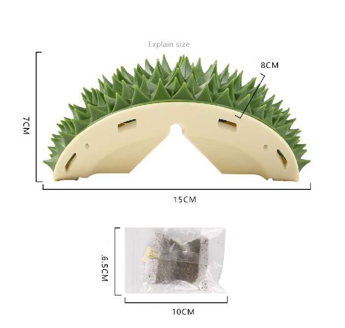 🔥Last Day Promotion 50% OFF🔥-Durian Teeth Grinding Slow Eating Scratch Itching Comb-BUY 2 GET 1 FREE NOW