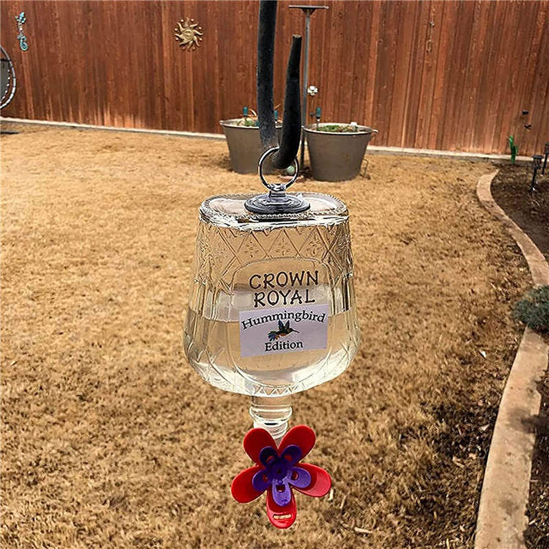 【Buy More Free More】Wine botle Hummingbird Feeder