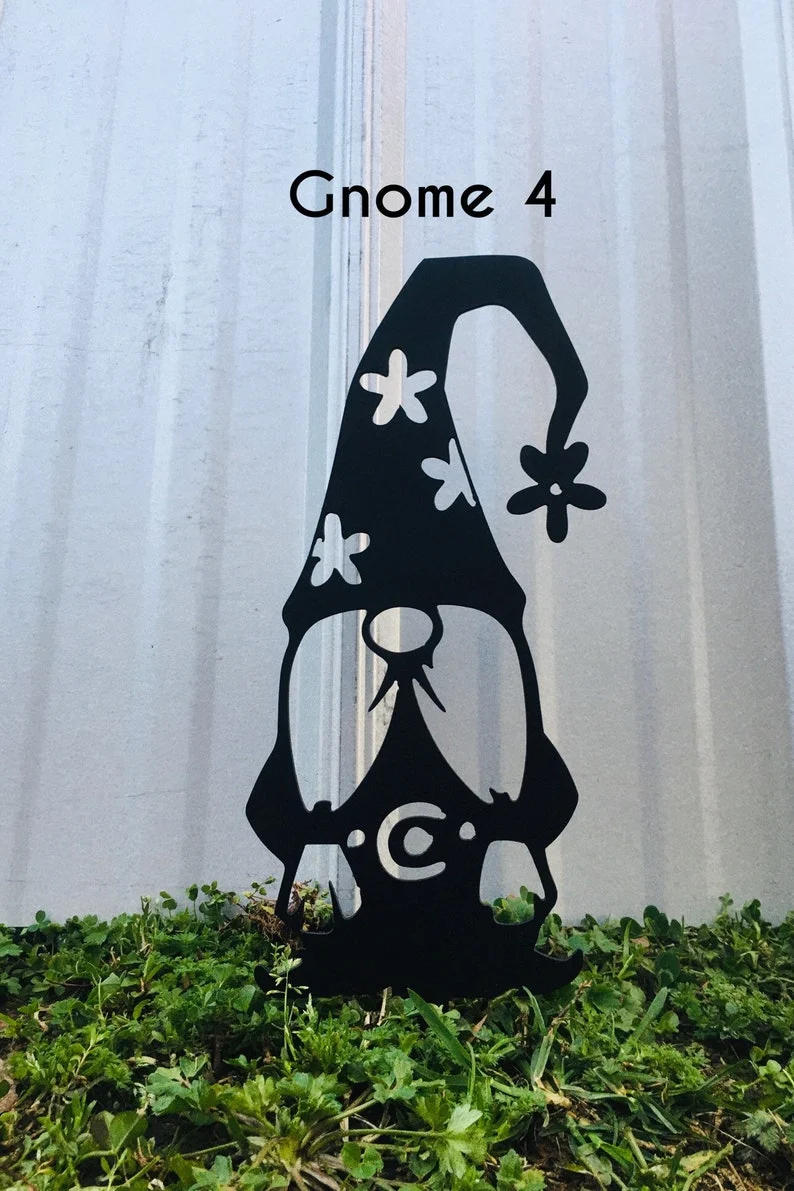 2024 Most Popular Gnome Set of 4 Yard Stakes