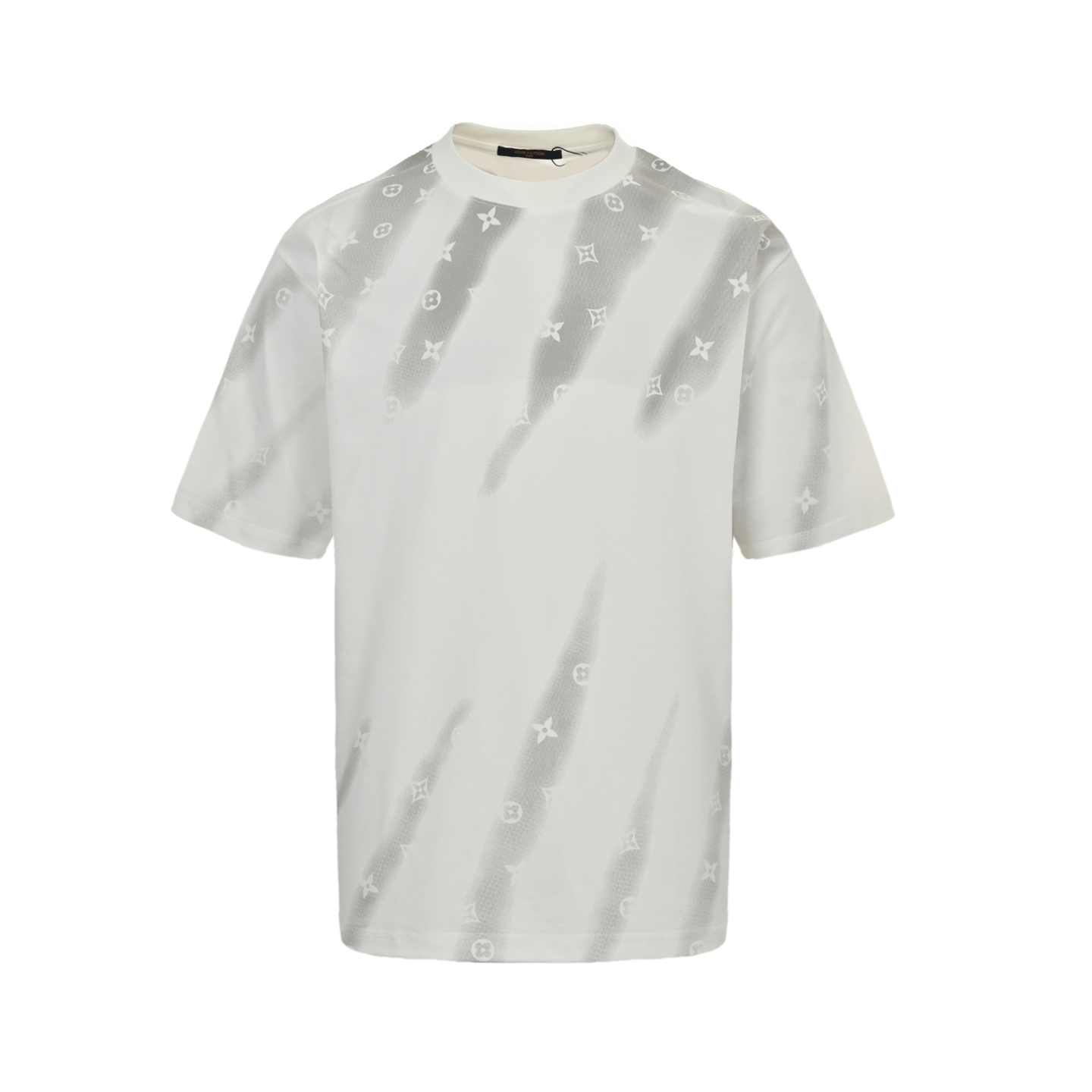 Louis Vuitton 25ss full print monogram ink rendering print short sleeve