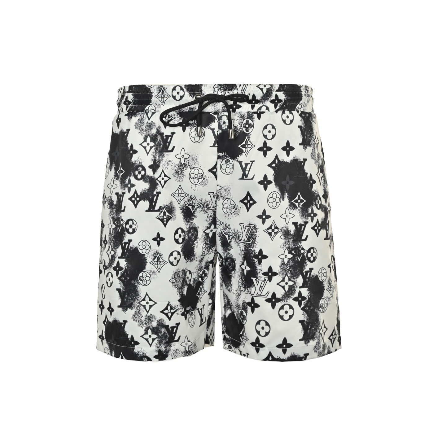 Louis Vuitton 25ss ink-rendered monogram beach shorts