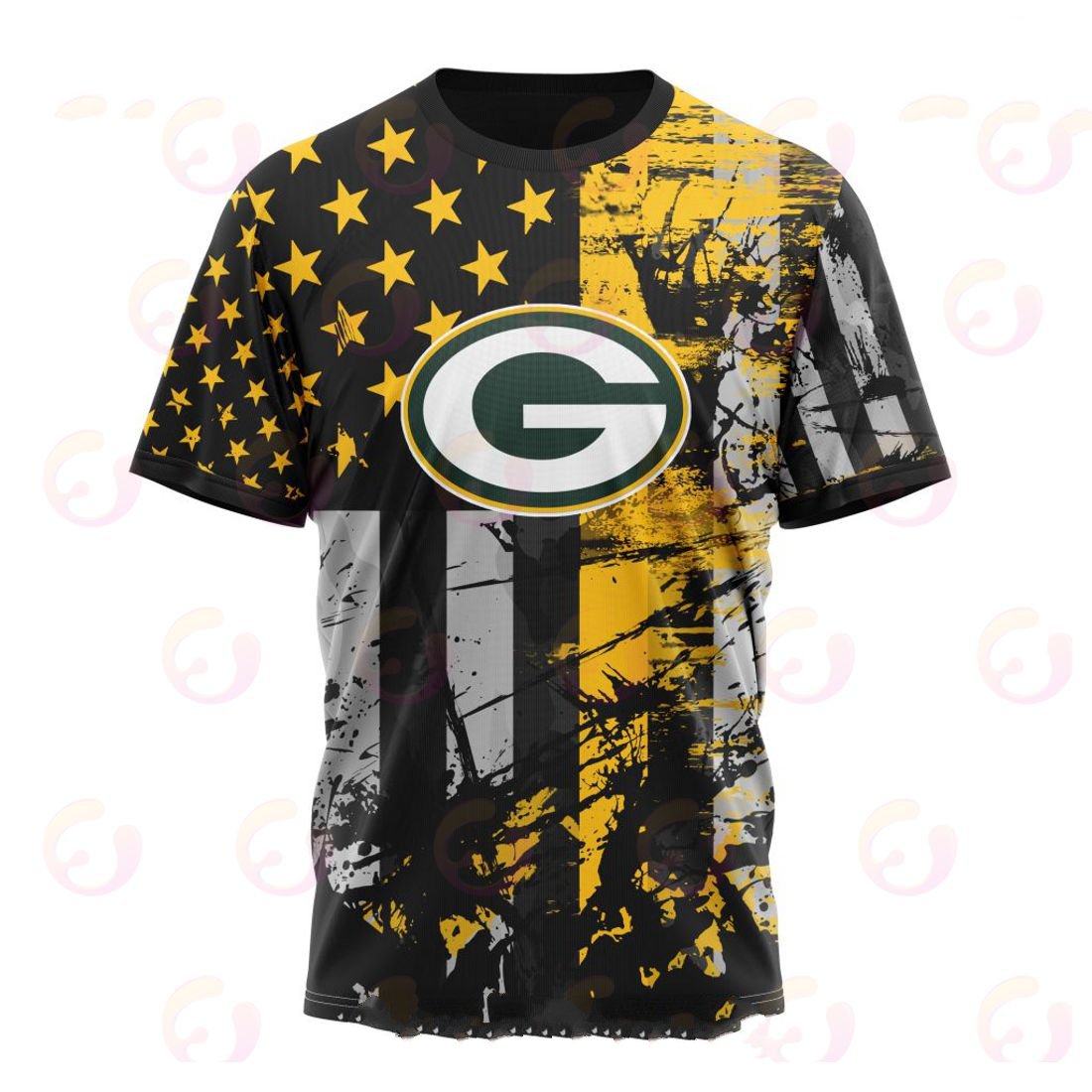 GREEN BAY PACKERS 3D HOODIE JERSEY FOR AMERICA