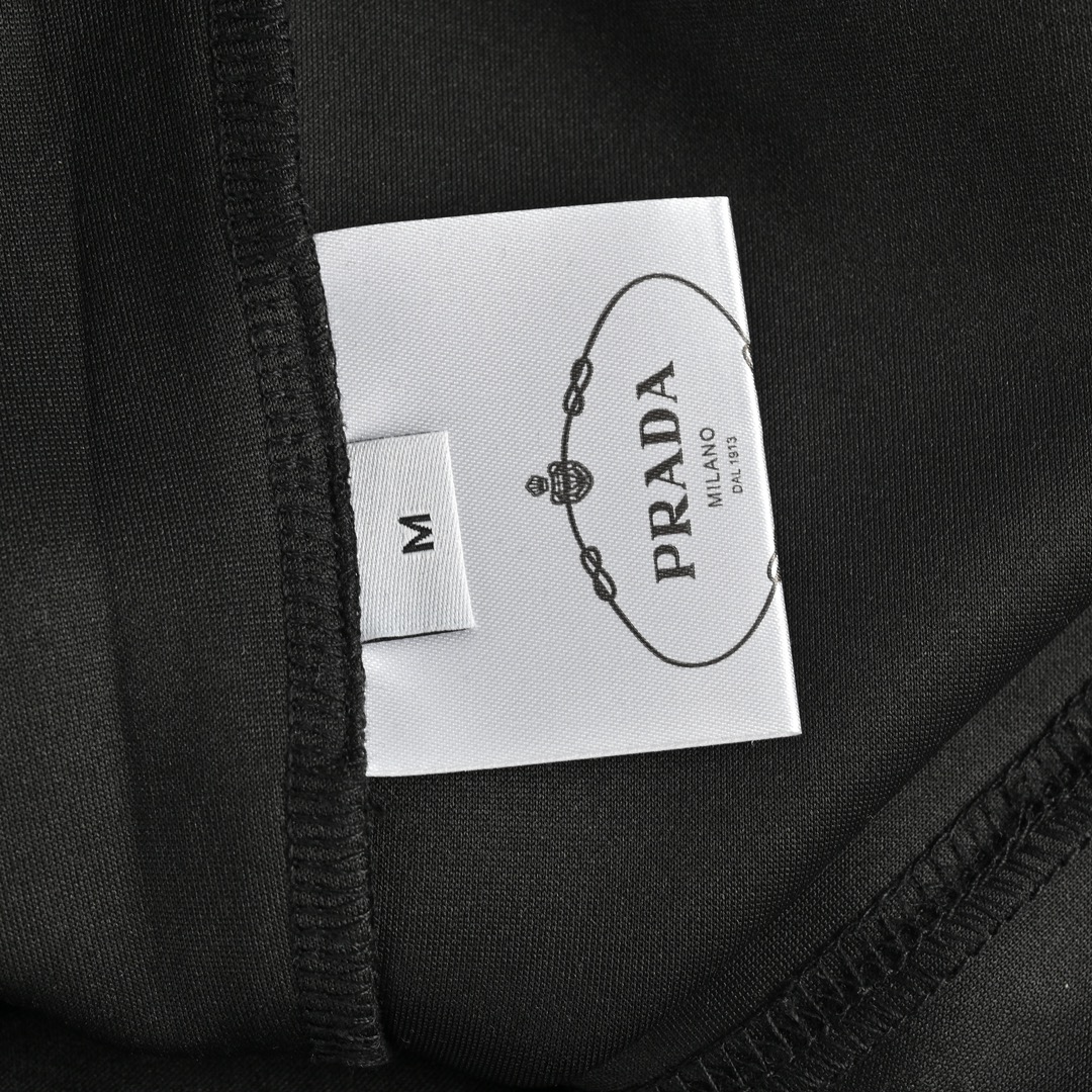 Prada 24ss triangle logo dress