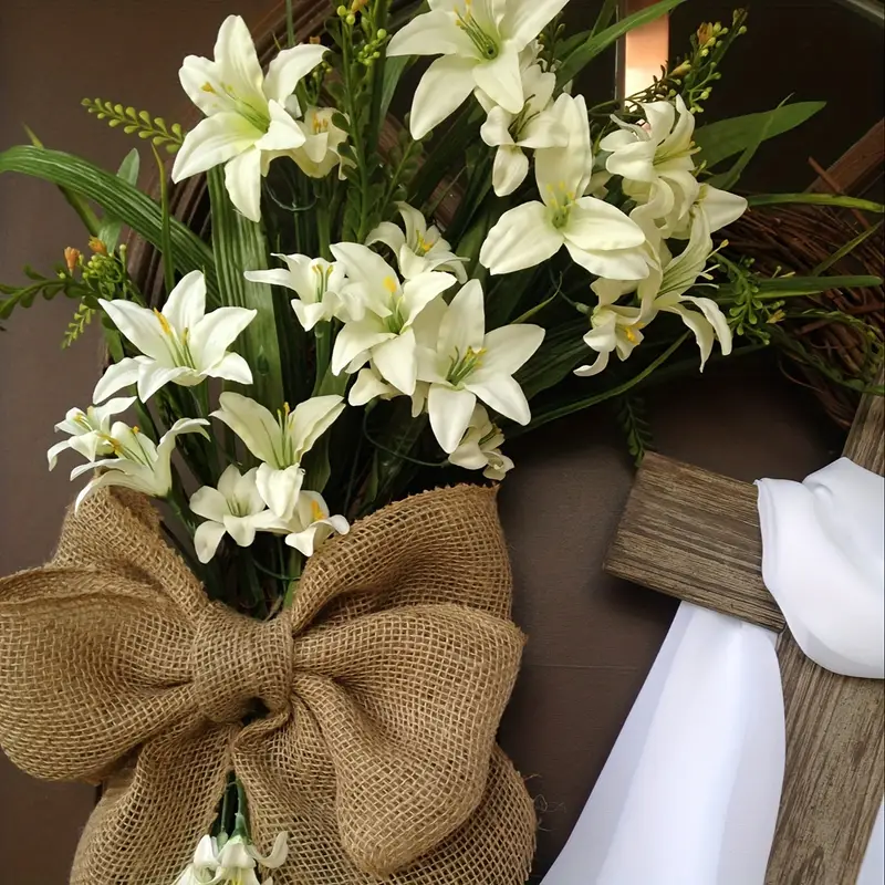 Easter Cross Wreath Decorations