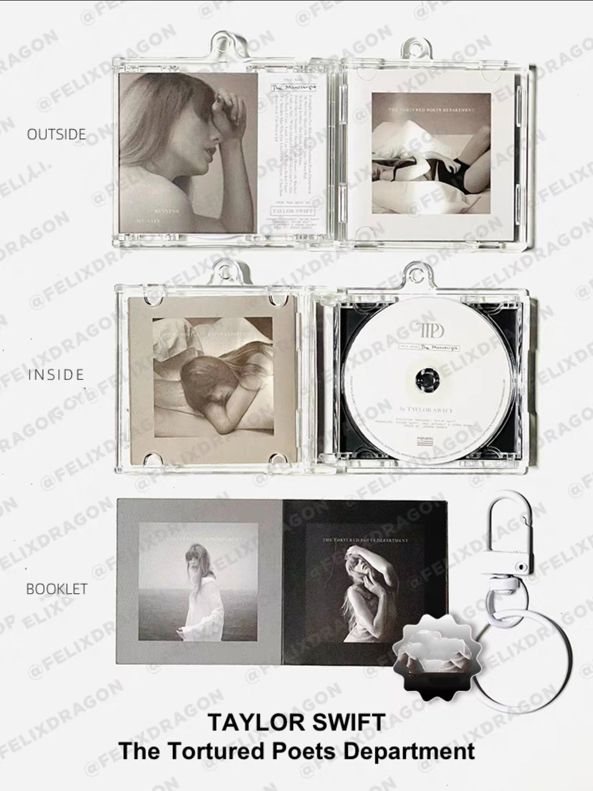 On Sale🔥Taylor Swift Mini Album Keychain
