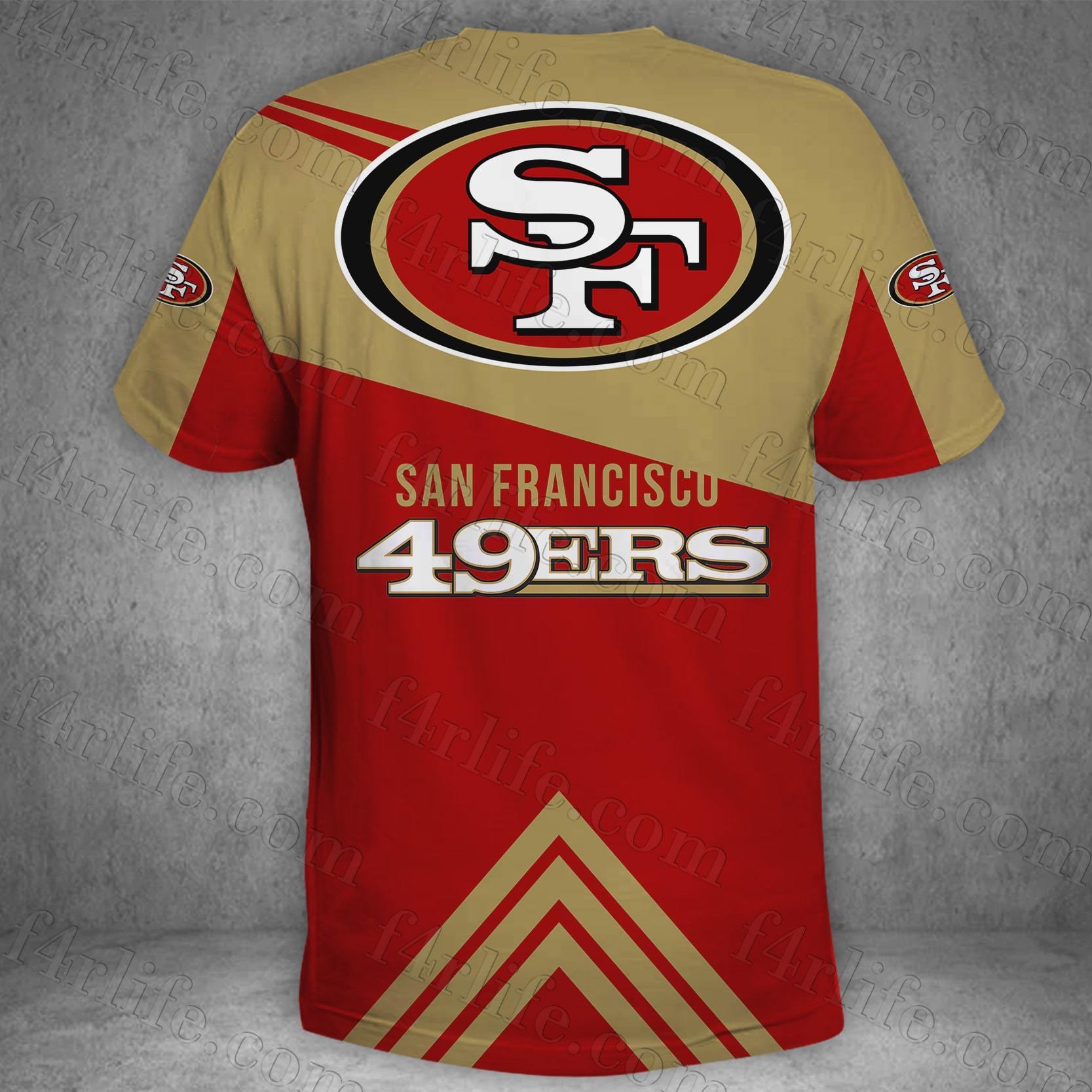 SAN FRANCISCO 49ERS LOVE HOODIE 3D VIP 6