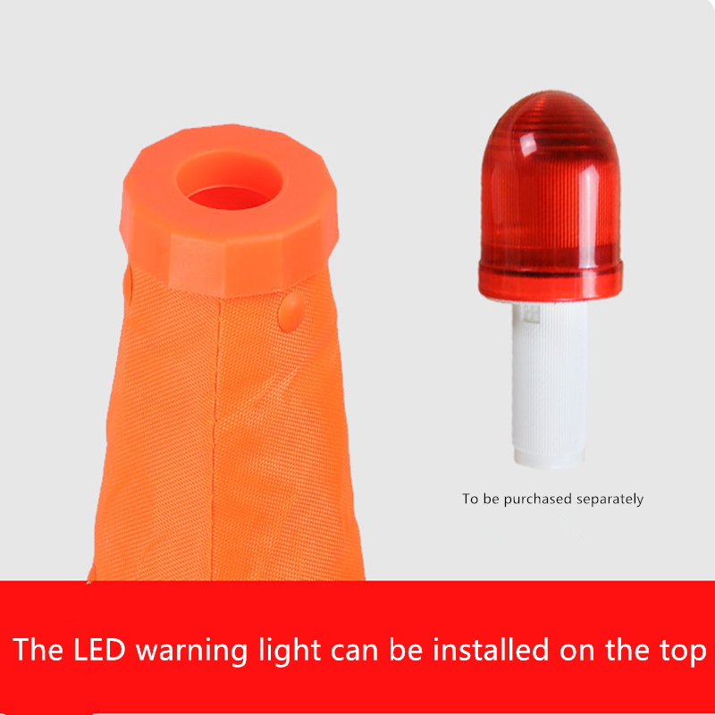 (🌲XMAS SALE - 50% OFF)Foldable Traffic Reflective Safety Cone with LED Lights-🔥Buy 2 Get 10%OFF Today🔥