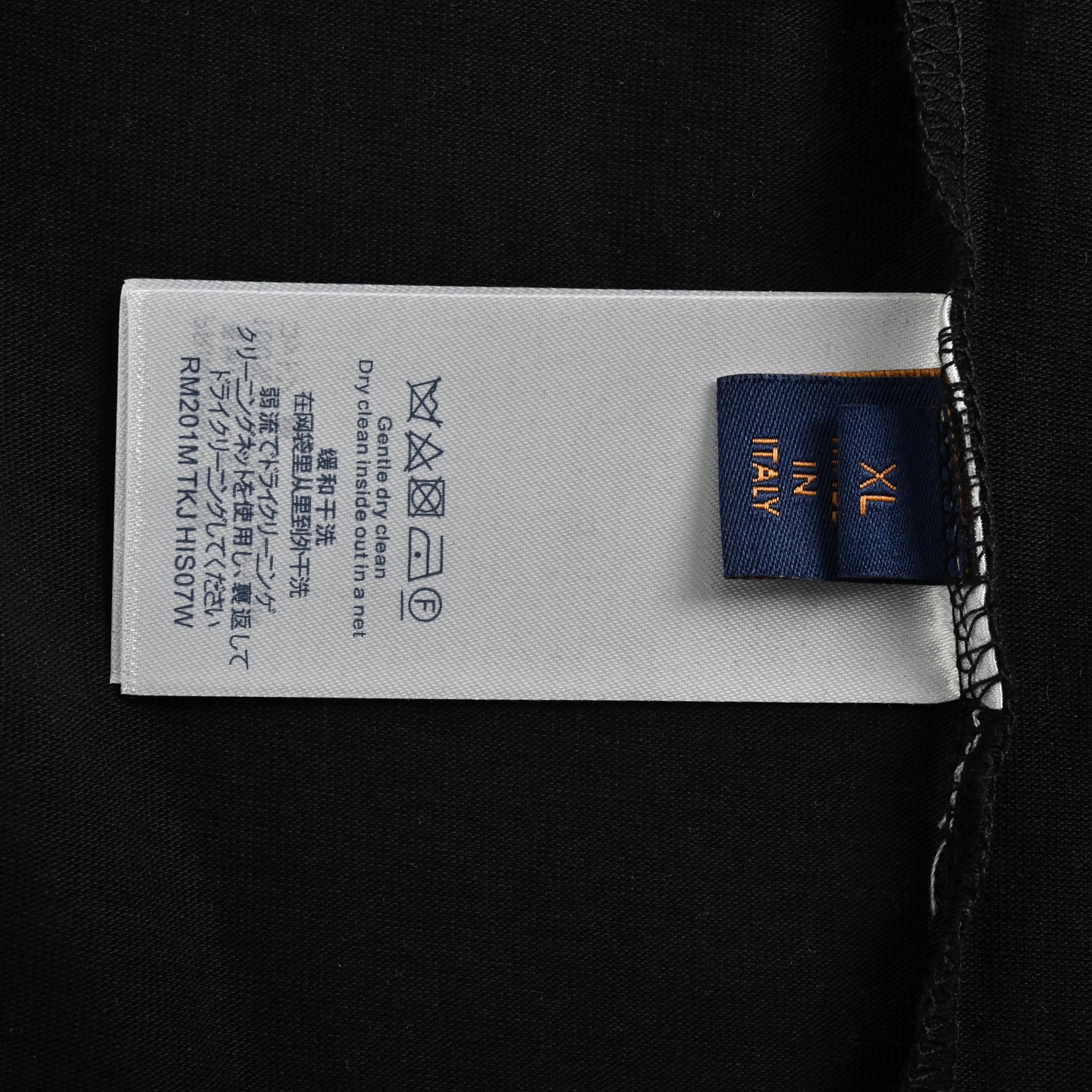 Louis Vuitton 25ss green patch letter embroidered short sleeve