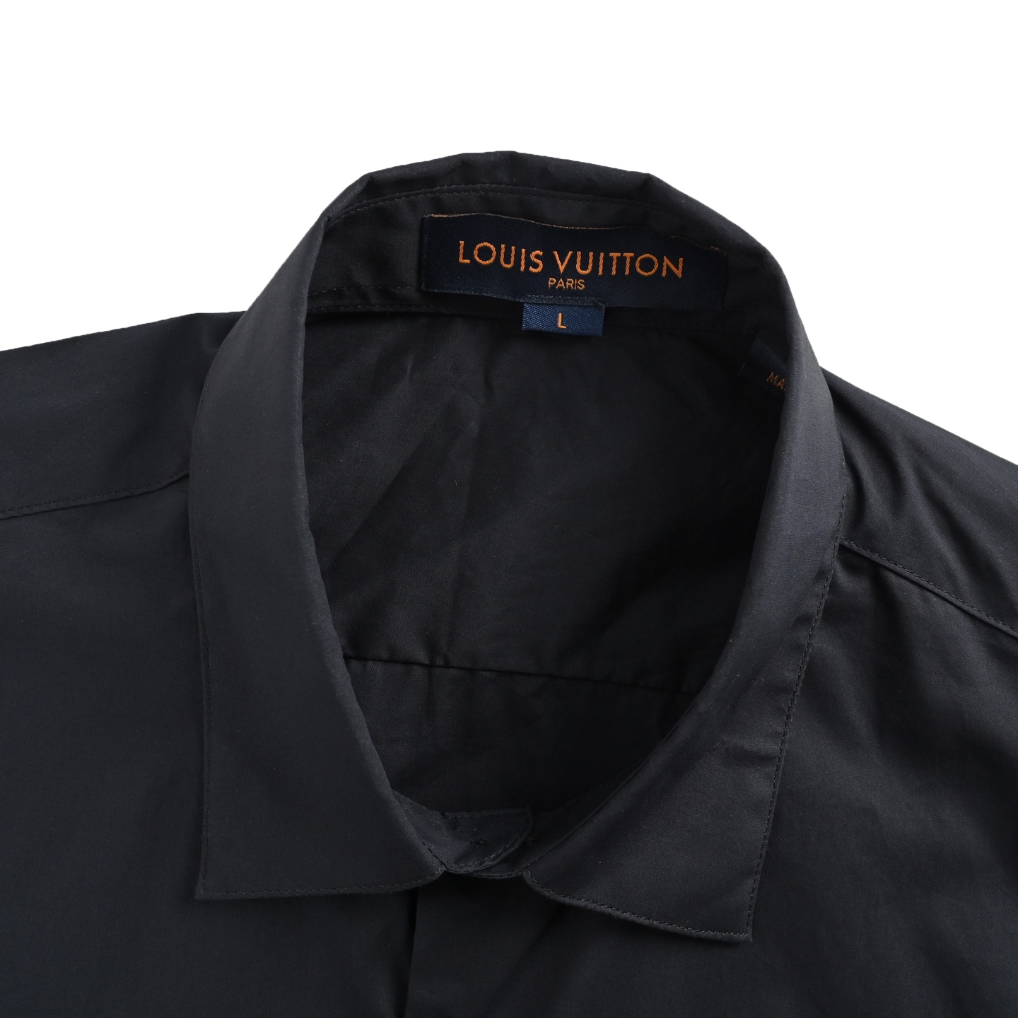 Louis Vuitton 25ss embroidered logo shirt