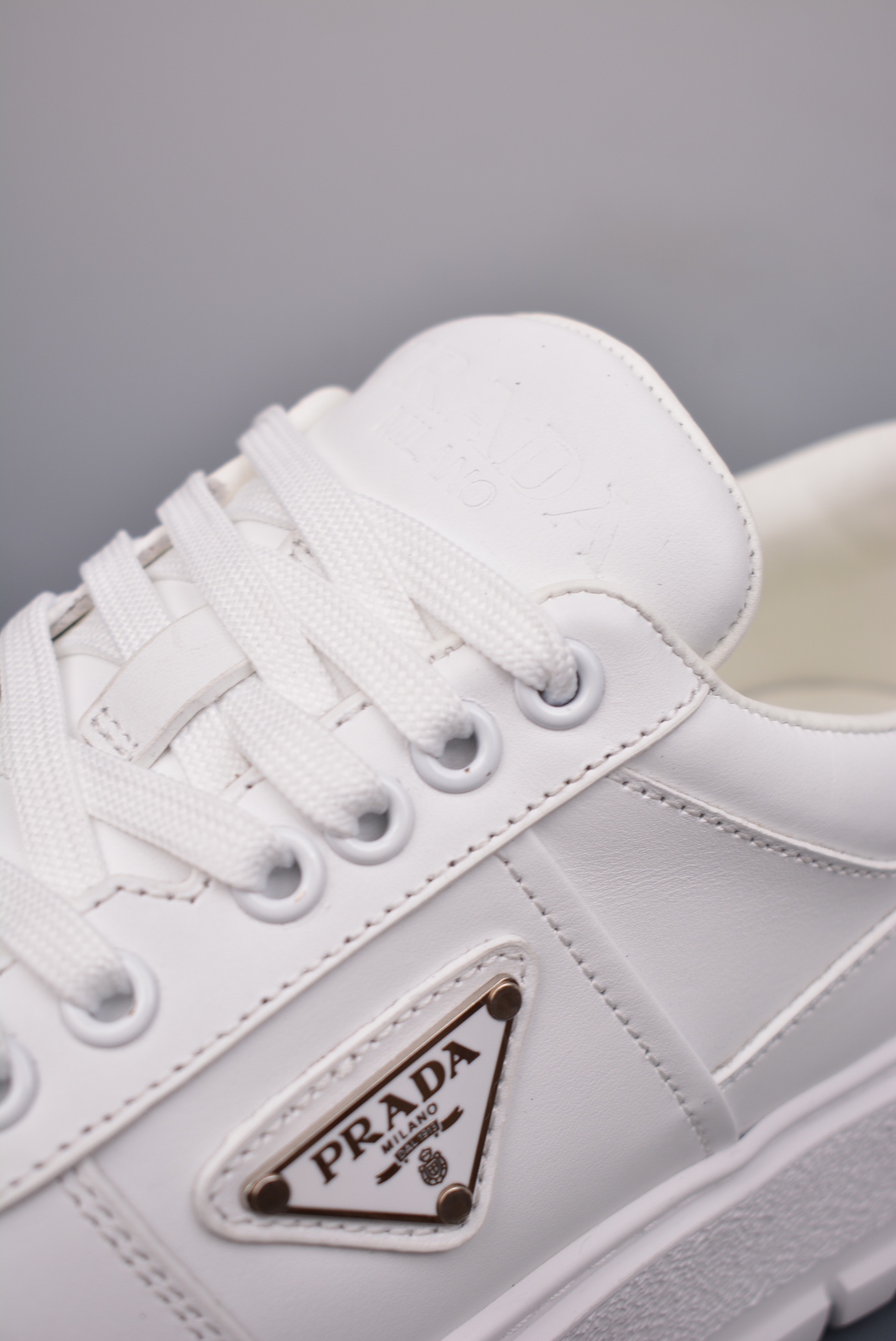 Prada Downtown Low Sneakers white