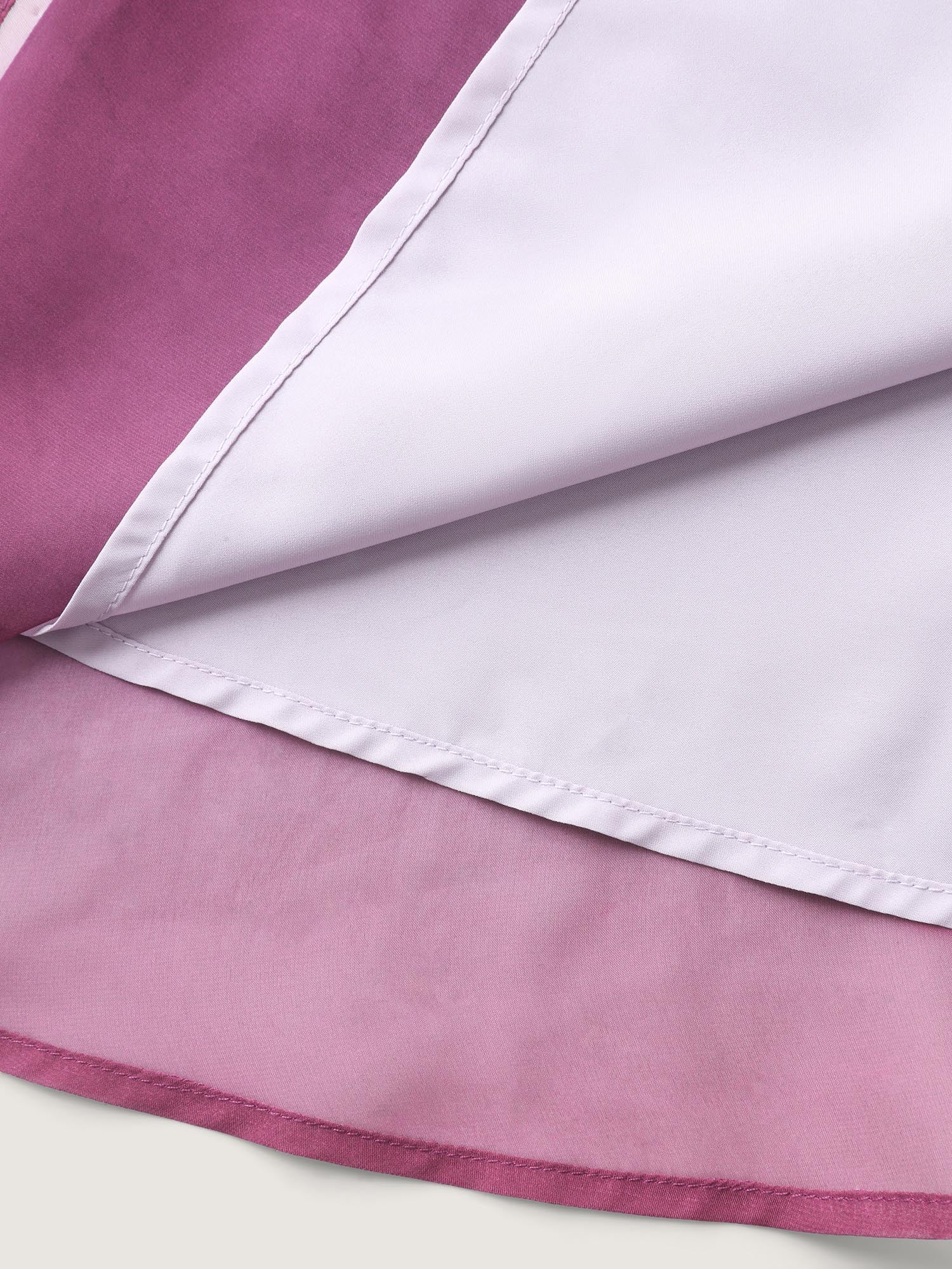 Ombre Gradient Pockets Sheer Midi Dress