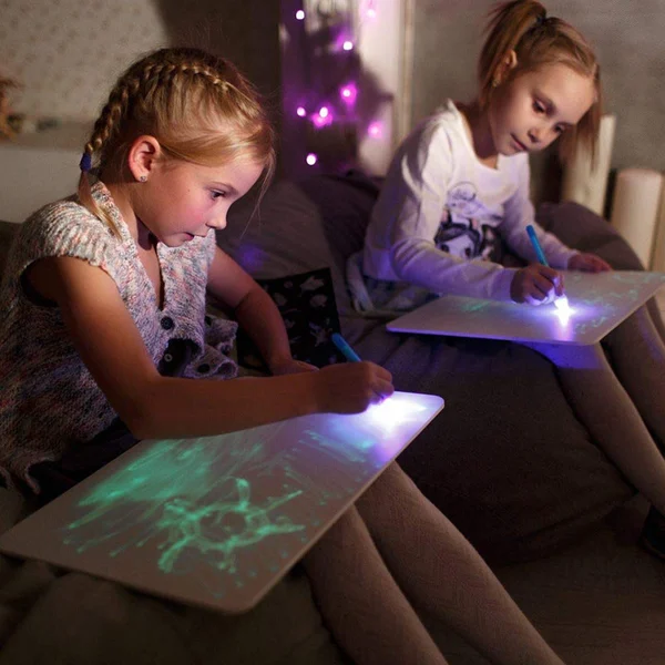 (🔥Last Day Promotion-SAVE 50% OFF) --11.8/16.5 Inch Light Drawing -Fun And Developing Toy-BUY 2 GET 10% OFF & FREE SHIPPING