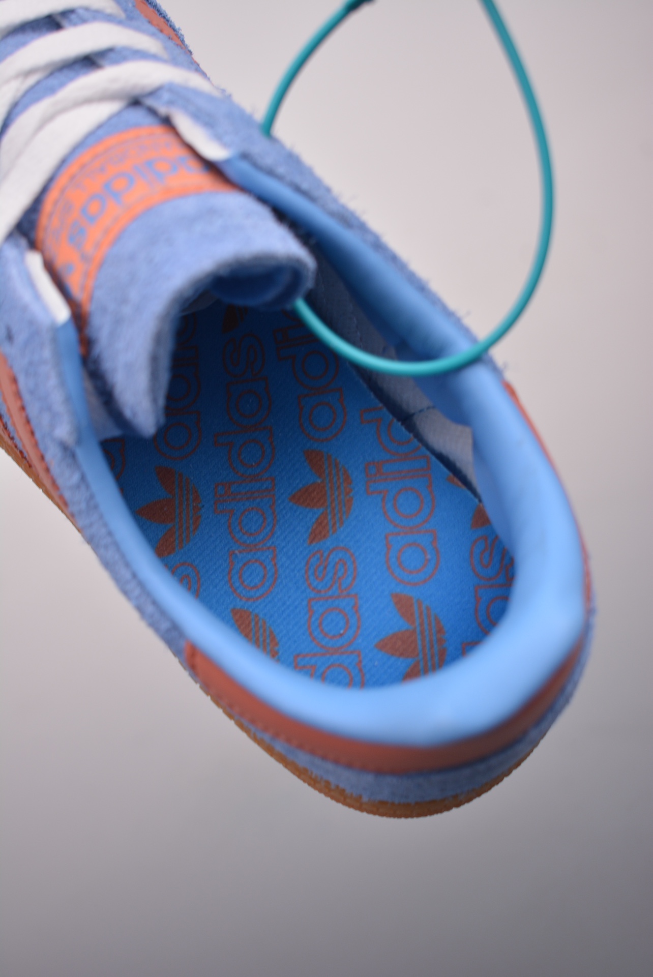 Adidas Originals Handball SPZL Suede Sky Blue Dirty Orange IF6564