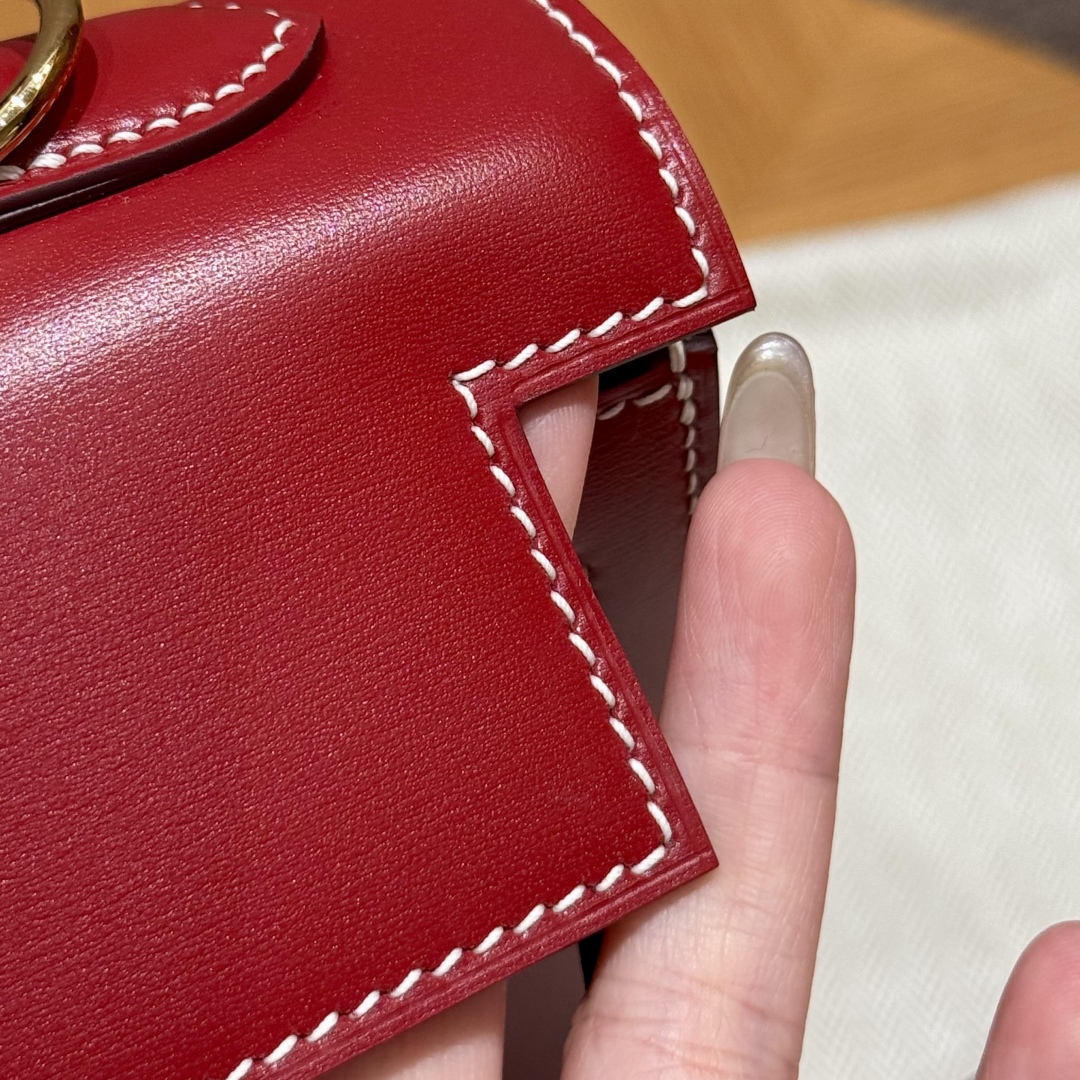 Hermès Kelly 5xRouge piment Handbag (Handmade to order)