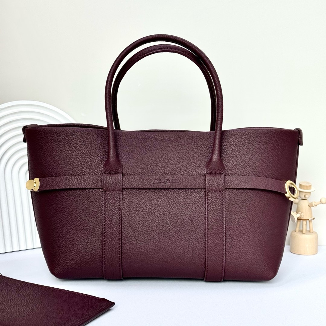 Loro Piana Ghiera Shoer Small Shopping Bag FAO7473