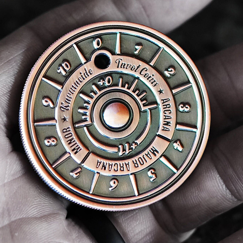 Unique Tarot Deck Coin