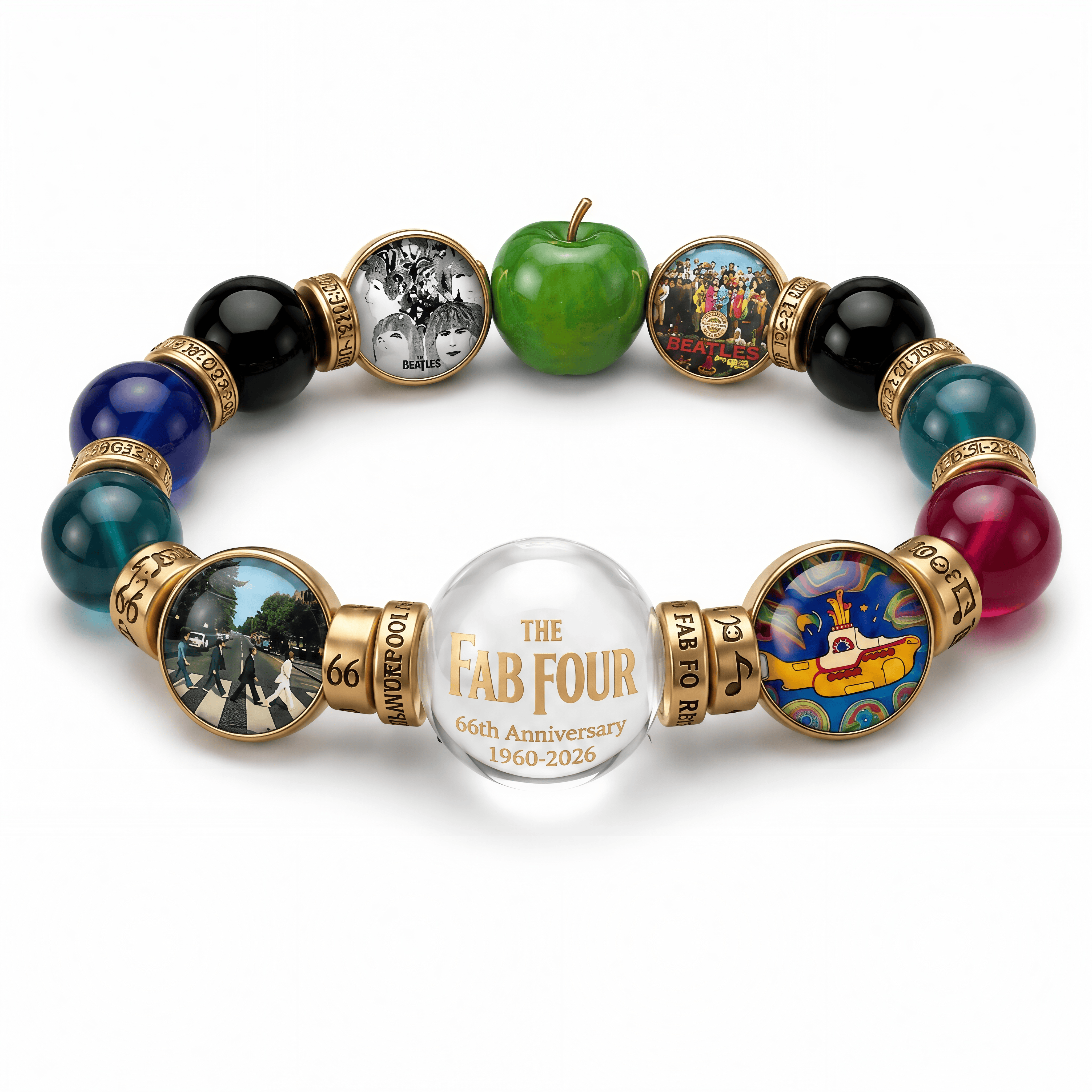 “The Fab Four” 66th Anniversary Limited Edition Gemstone Bracelet