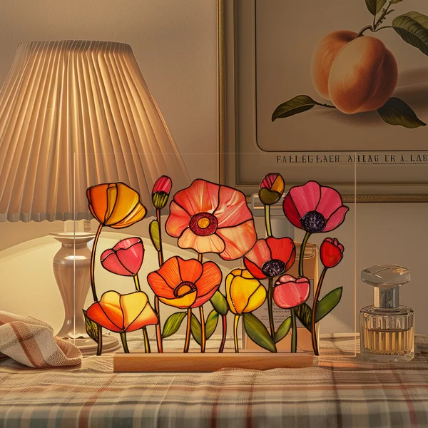 🌷🌼2024 NEW🌻🌺Painted Colorful Flower Pattern Decor💖Buy More Save More