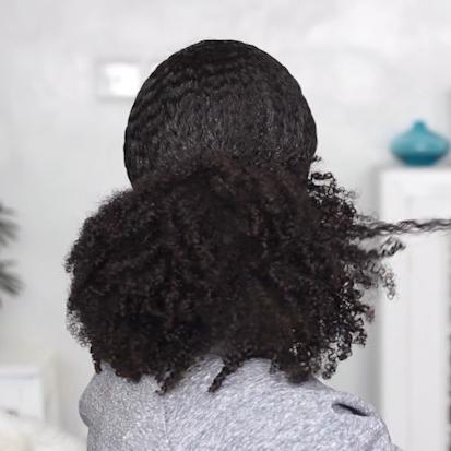 New Ponytail SHORT CURLY LACE FRONT WIG