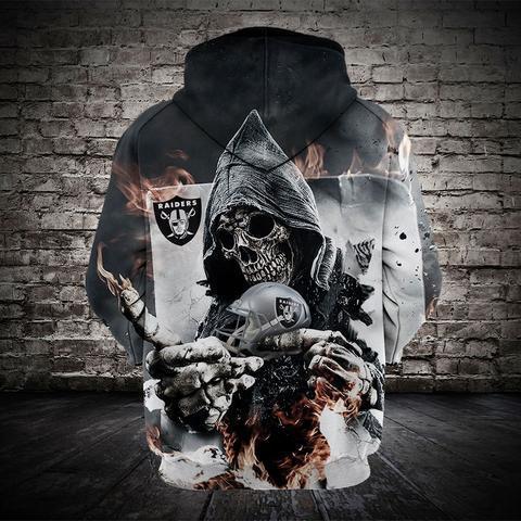 RAIDERS 3D HOODIE UNIQUE 123