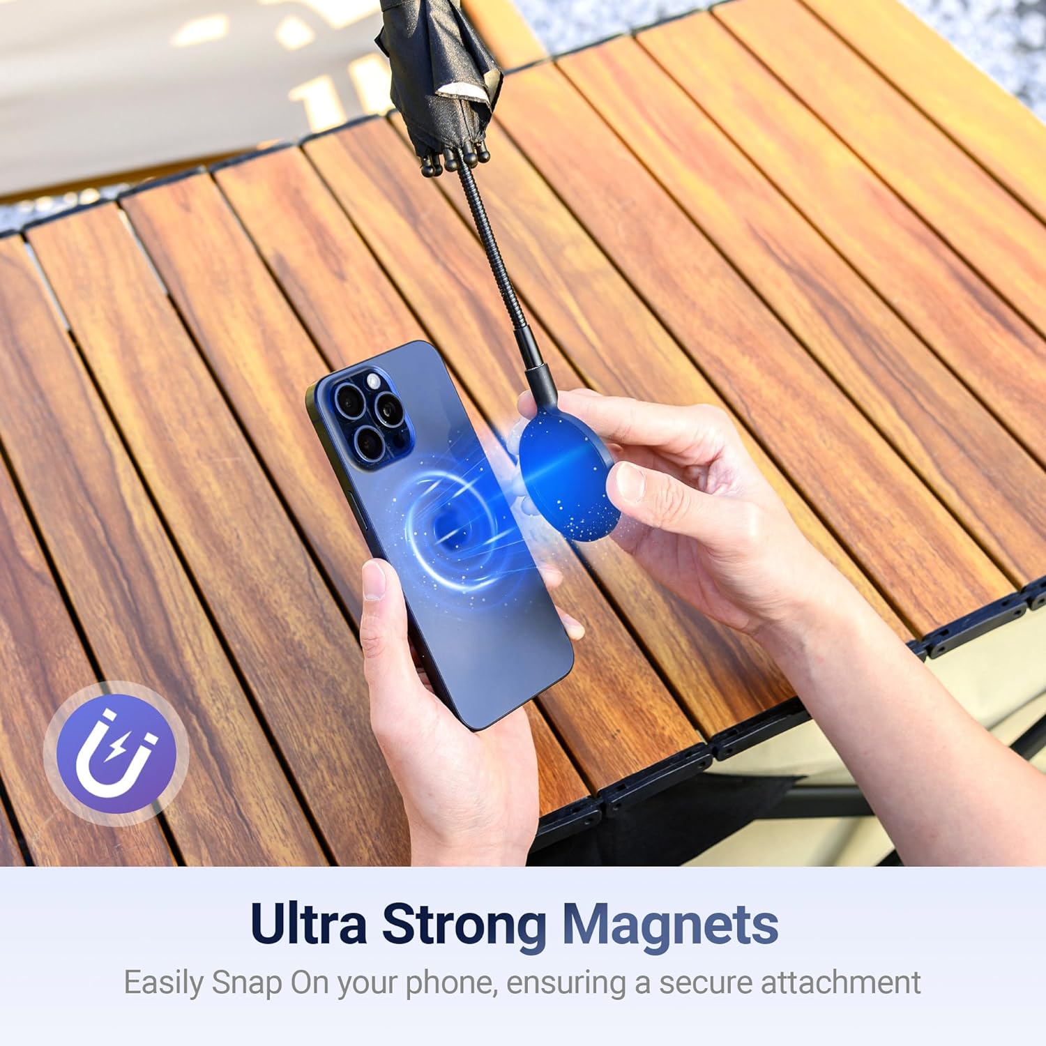 🔥Last Day Promotion 65% OFF - Magnetic Phone Sun Shade Shield Umbrella