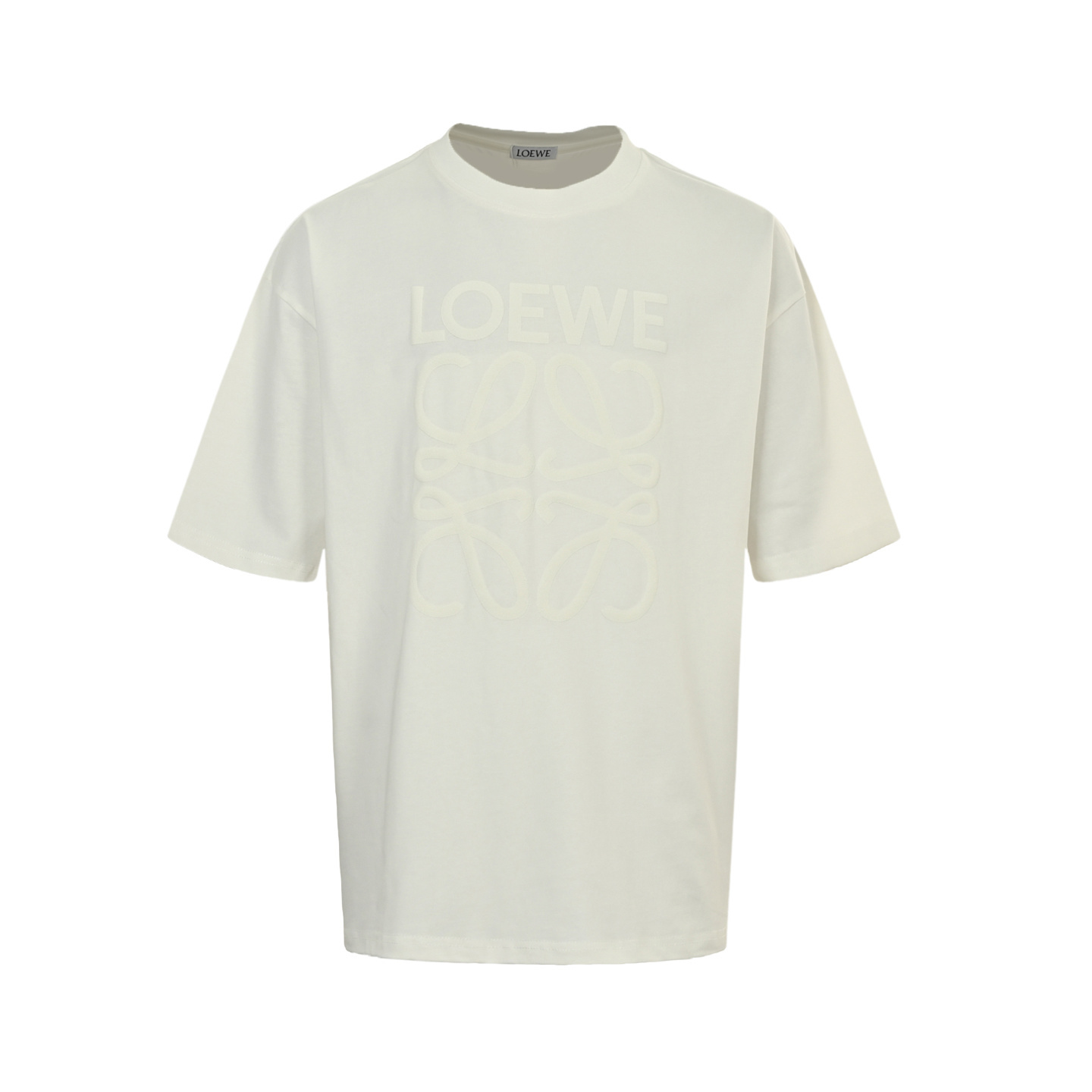 Loewe 25ss foam four-leaf clover short sleeve