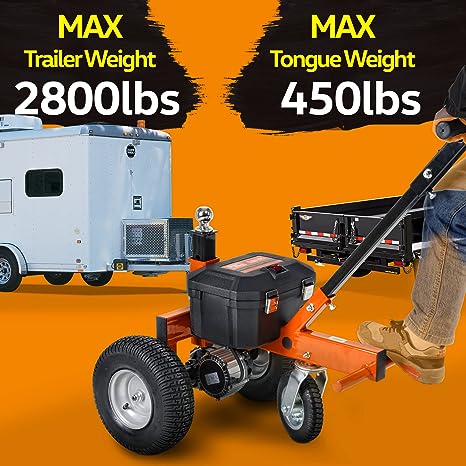 🔥🔥HOT SALE 2800LB 24V 800W Commercial Electric Power Trailer Dolly