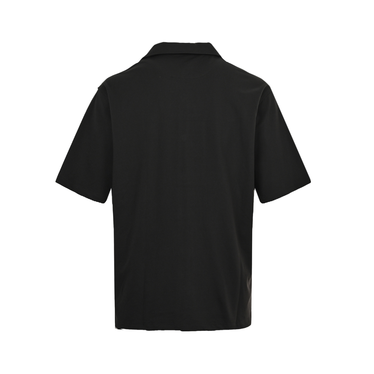 Prada 25ss logo button down short sleeve shirt