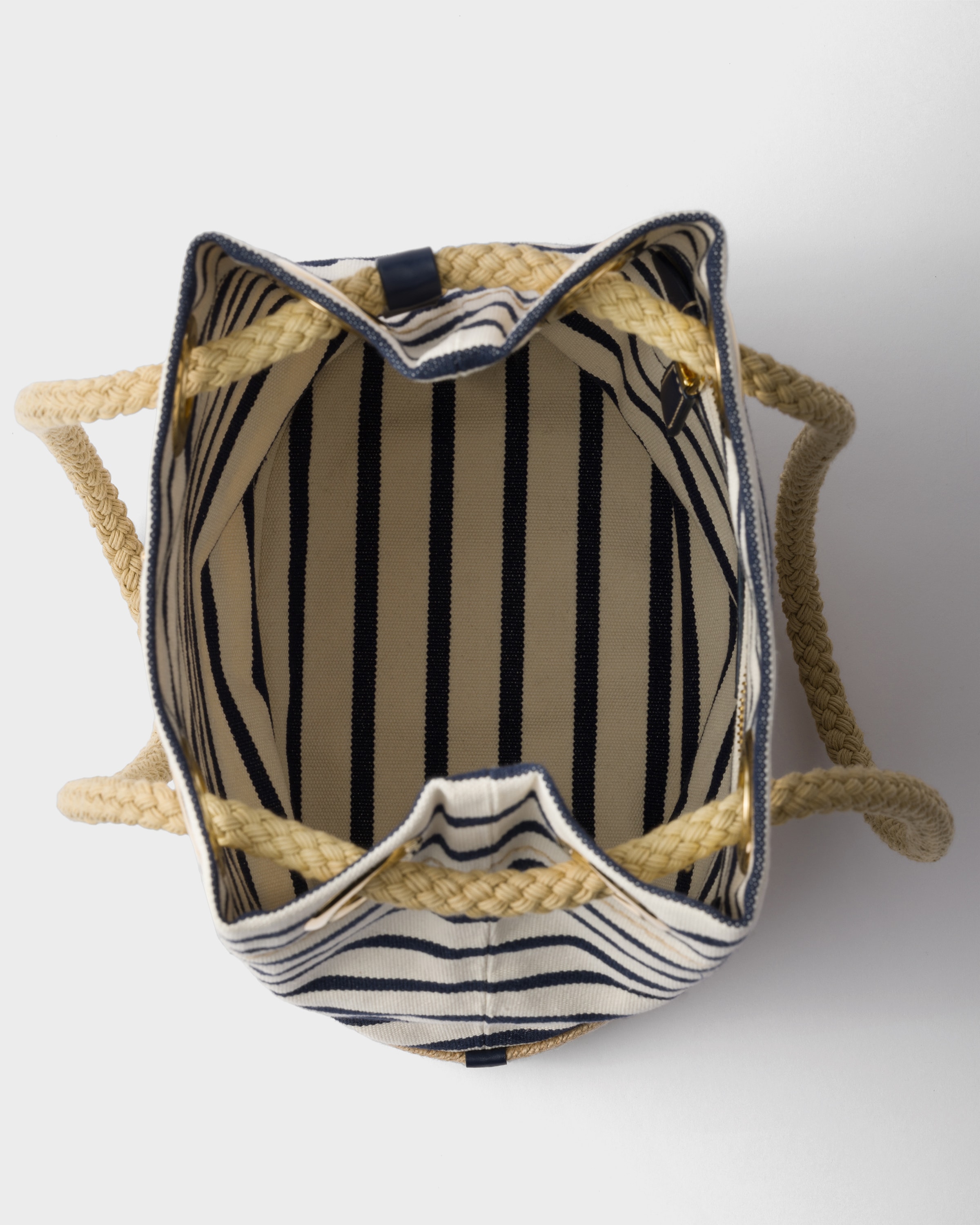 Prada Mariner Small Fabric Bucket Bag 1BE082_2HHL_F059I_V_OOH