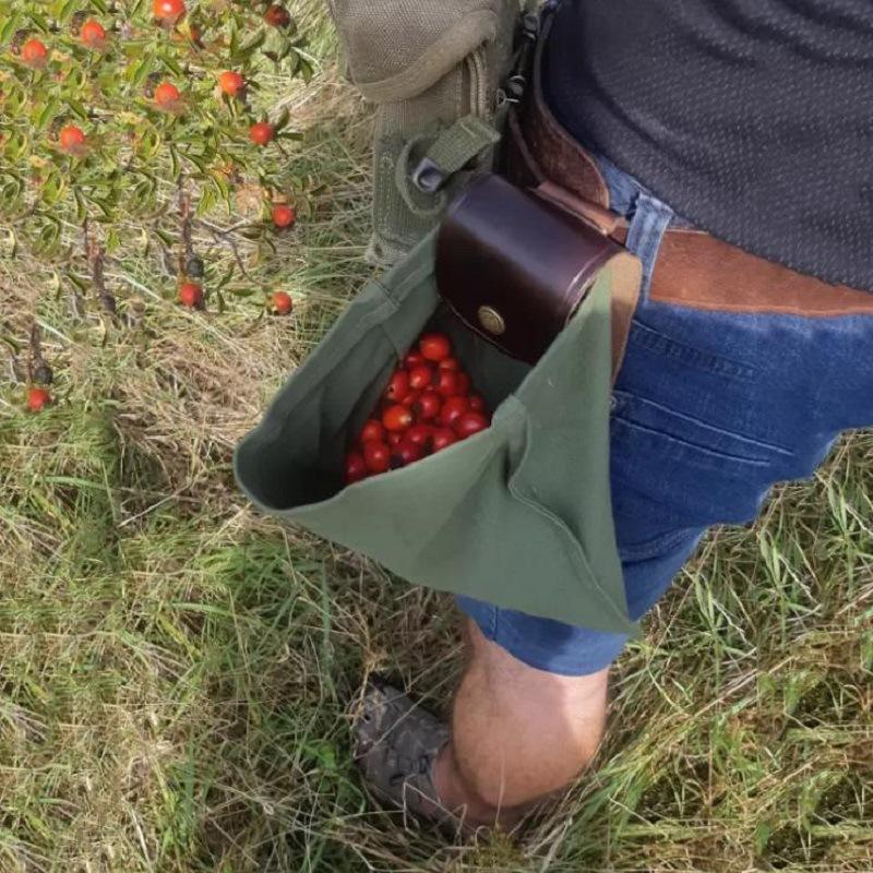 🔥Last Day Promotion - 50% OFF🔥Leather and canvas bushcraft bag