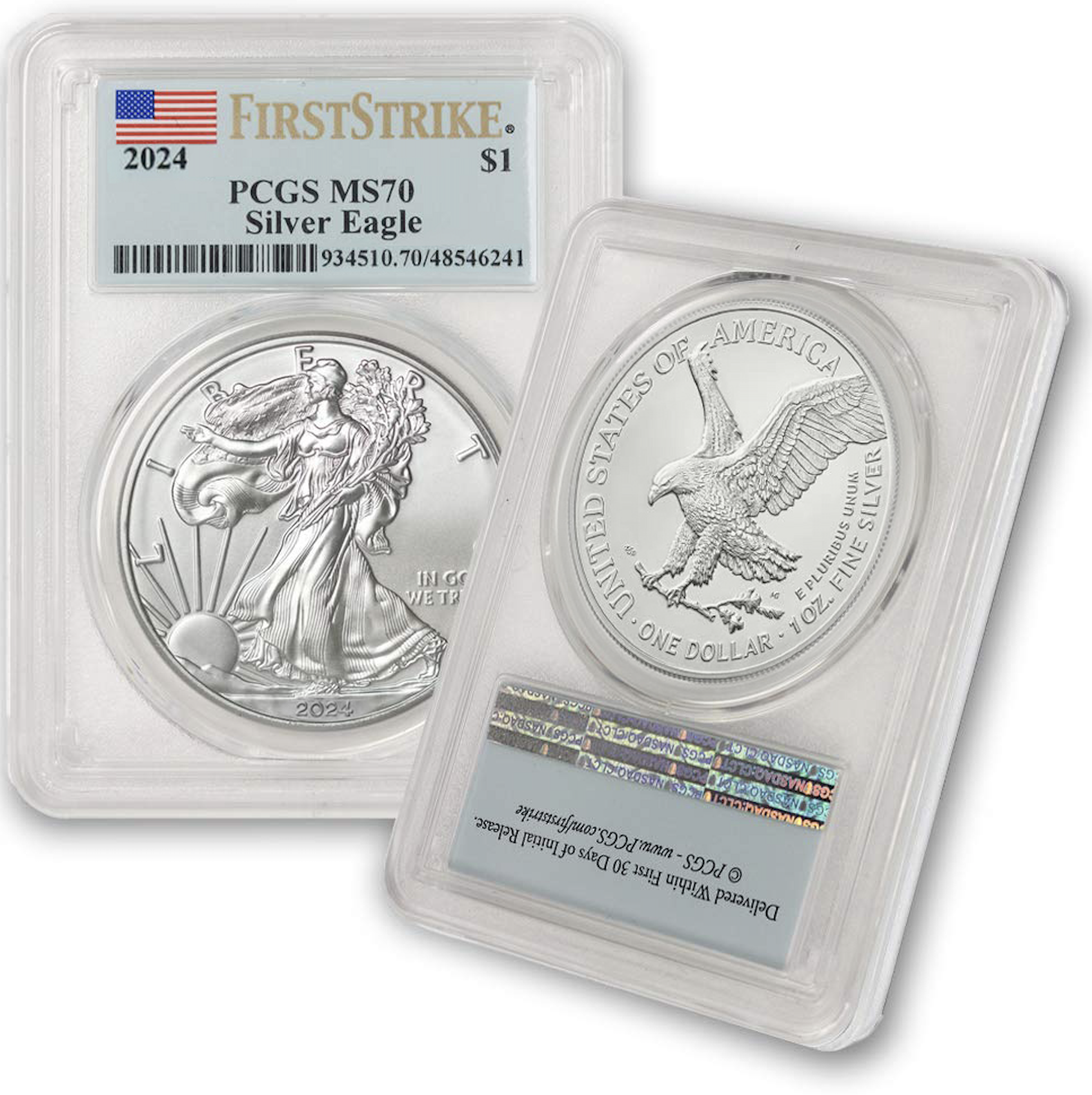 American Eagle 2021-2025 Silver Coin