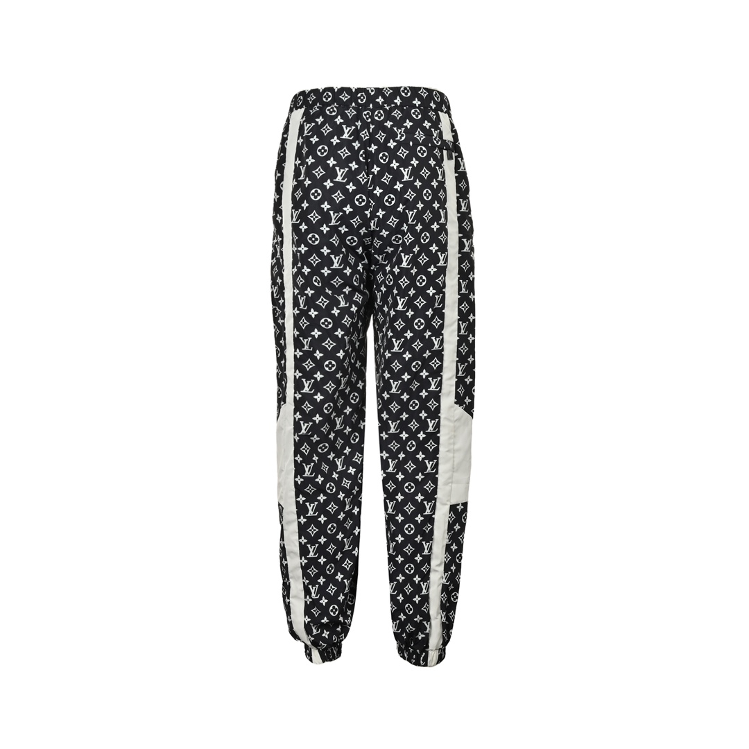 Louis Vuitton 24Fw monogram print contrast trousers
