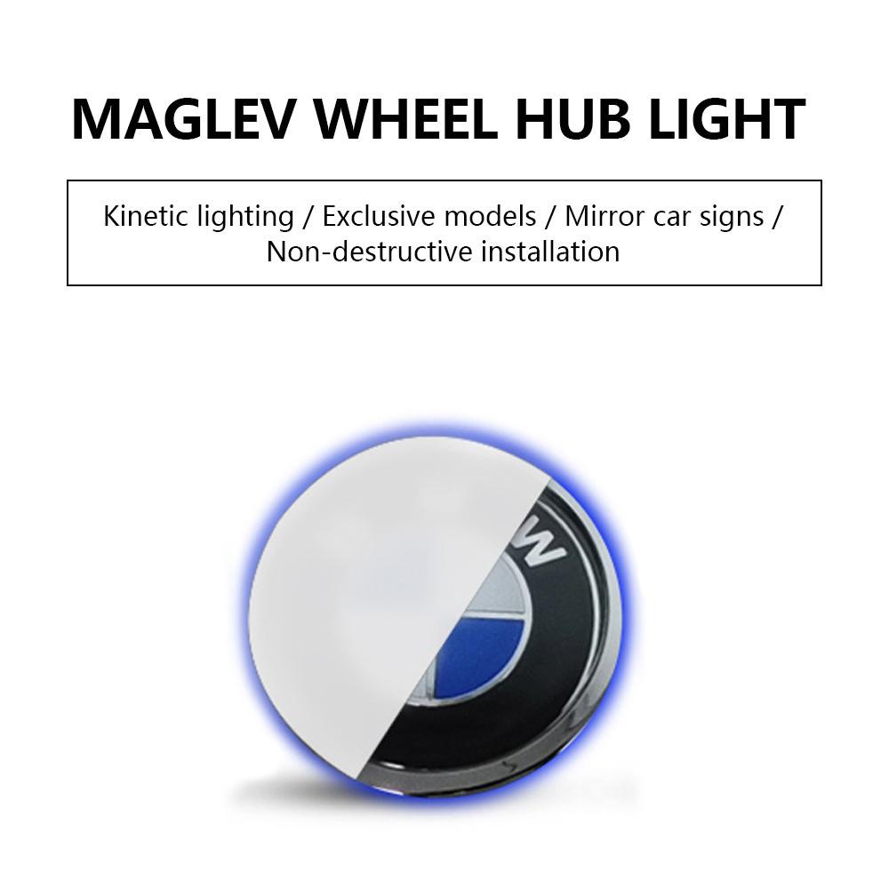 🔥Magnetic Suspension LED Floating Wheel Cap 2022 Version 1PC