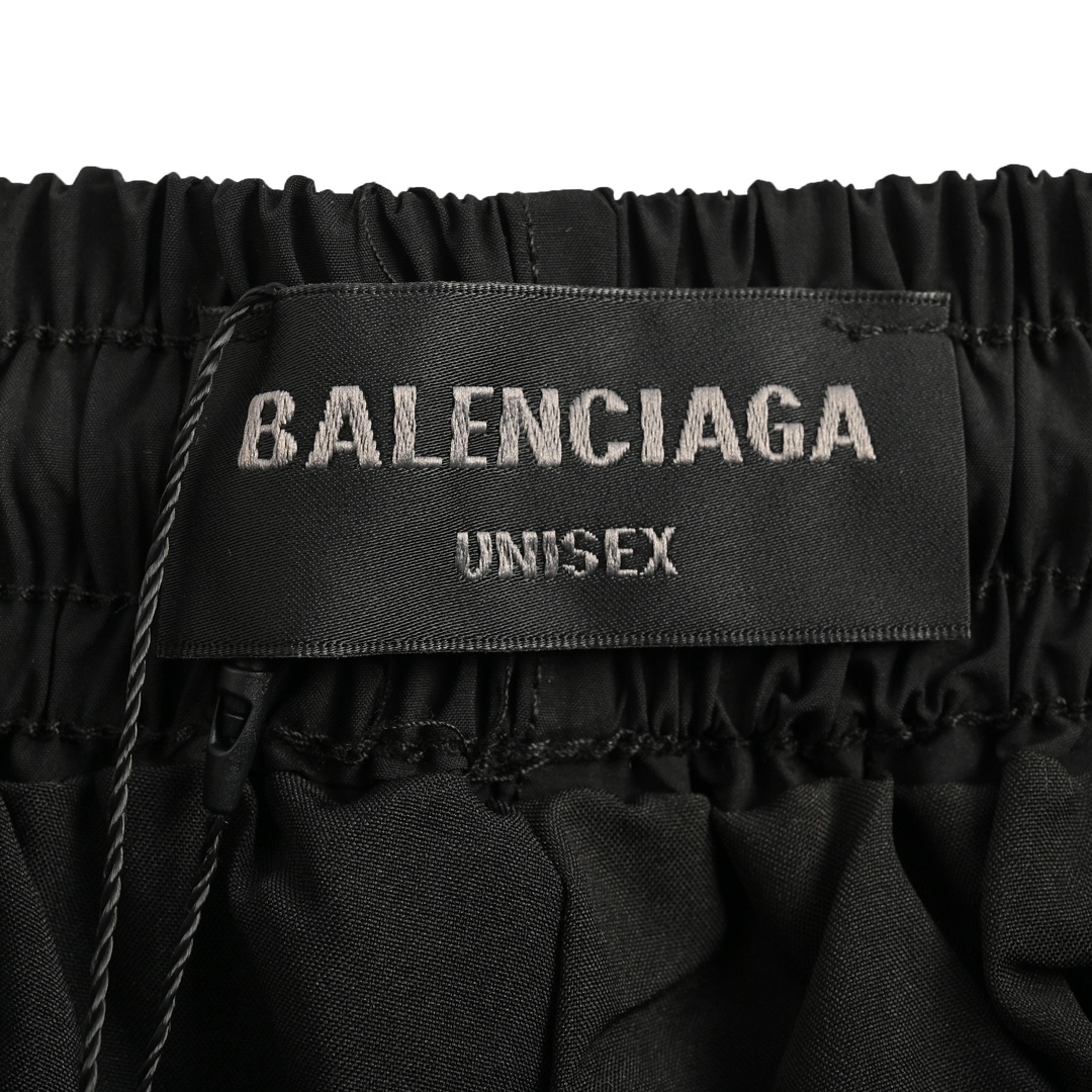 Balenciaga 24Fw Manchester United Embroidered Panel Woven Trousers
