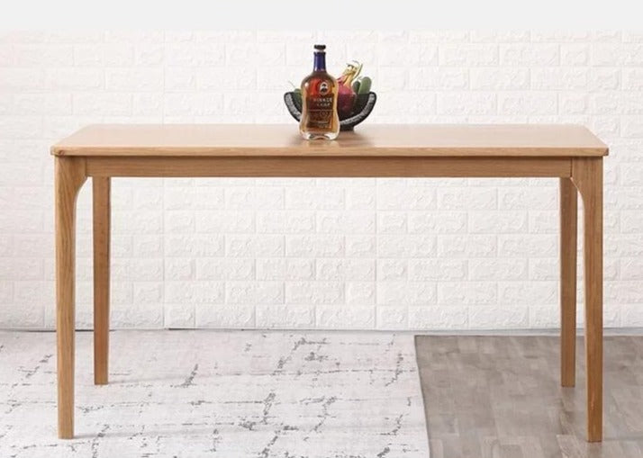 JAKIRA Japanese Nordic Scandinavian Solid Wood Dining Table and Chair