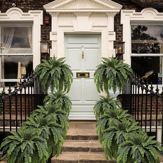 🔥 $9.98 On Sale Only Today 🌱 UV-Resistant Lifelike Artificial Boston Fern