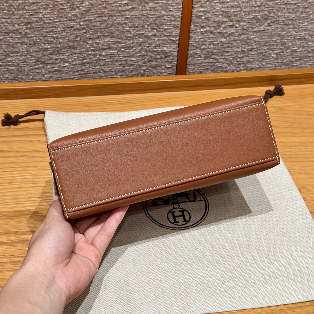 Hermès Kelly Pochette 37Gold Handbag (Handmade to Order)