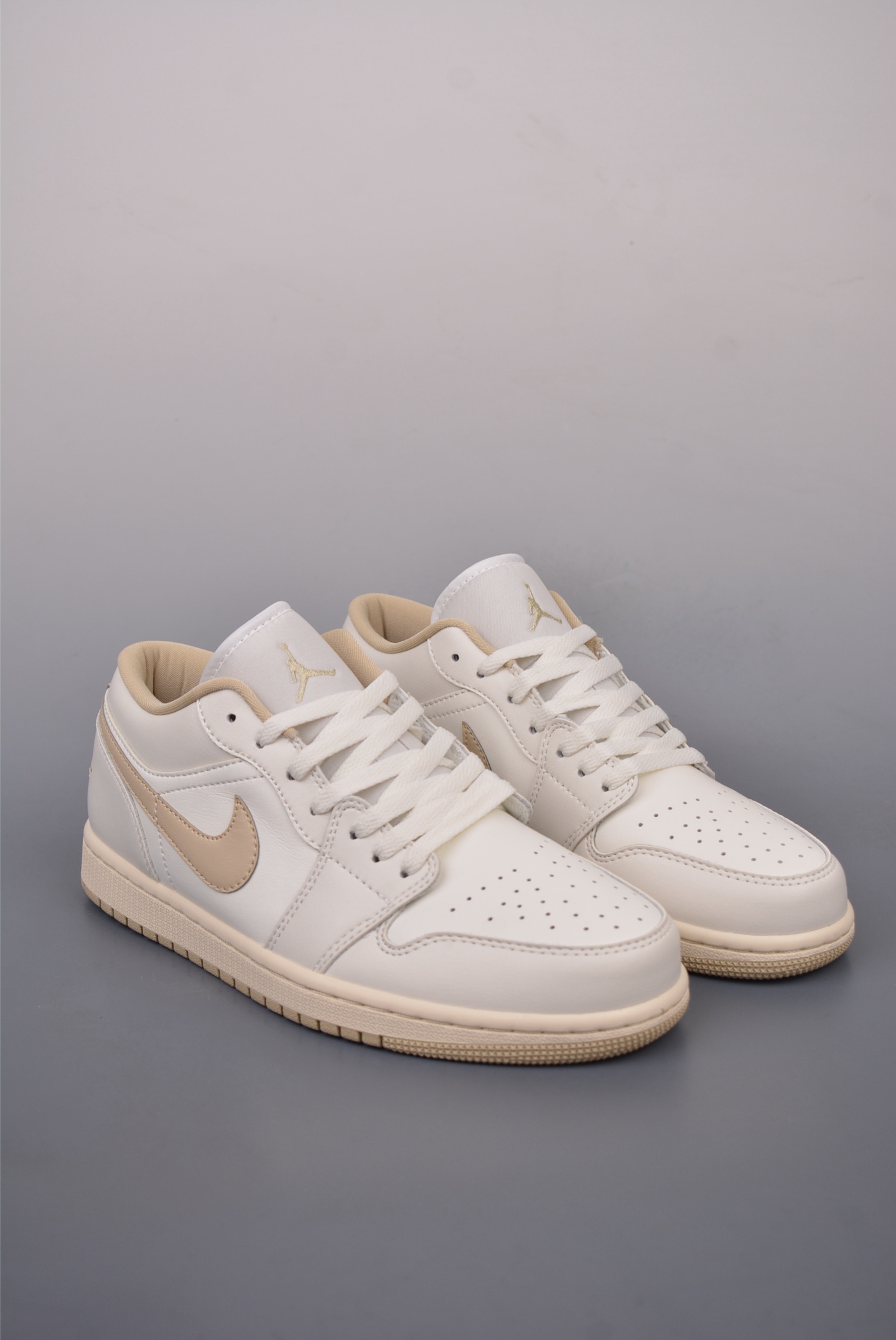 Nike Air Jordan 1 Low SailTan OG AJ1 basketball shoes white khaki DC0774-112