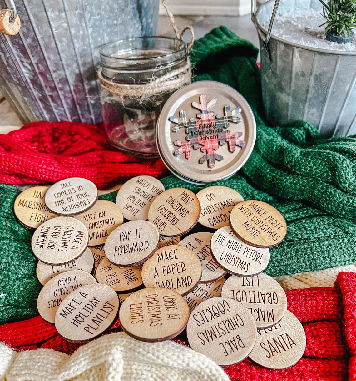 Family Advent Jar