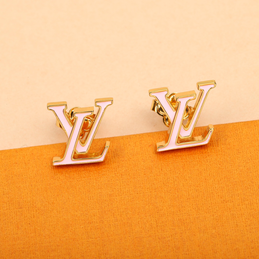 Louis Vuitton Pink Set Earrings