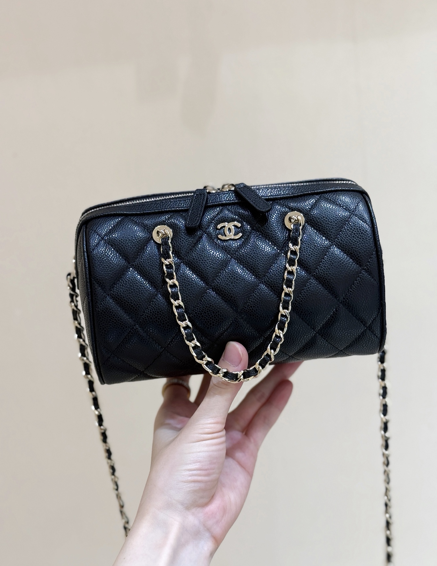 Chanel 25P Spring/Summer Preview Collection mini bowling bag AP4474