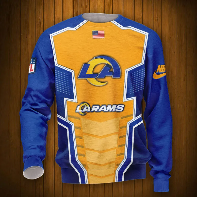 LOS ANGELES RAMS 3D HOODIE TTB4317